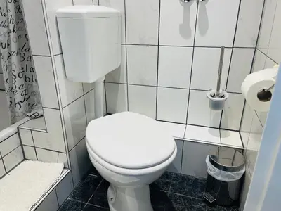 Ein Badezimmer in der Unterkunft Zwergenstube