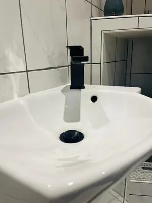 Ein Badezimmer in der Unterkunft Zwergenstube