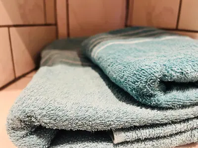 Ein Bett oder Betten in einem Zimmer der Unterkunft Zwergenstube