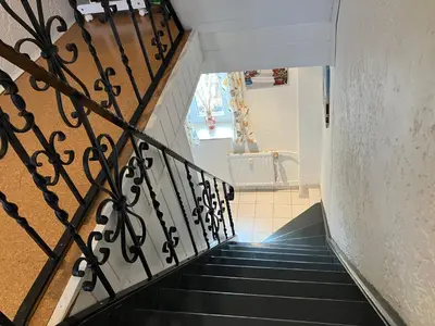 Grundriss der Unterkunft Ferienwohnung im Grünen mit Balkon