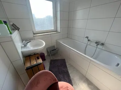 Ein Badezimmer in der Unterkunft Suite 110qm nahe Rhein