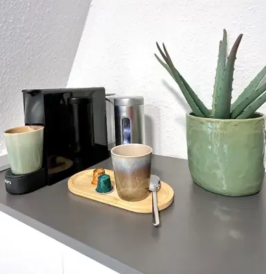 Kaffee-/Teezubehör in der Unterkunft GREEN STAY APARTMENT - Free Parking