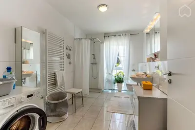 Ein Badezimmer in der Unterkunft Charmantes Loft Appartement