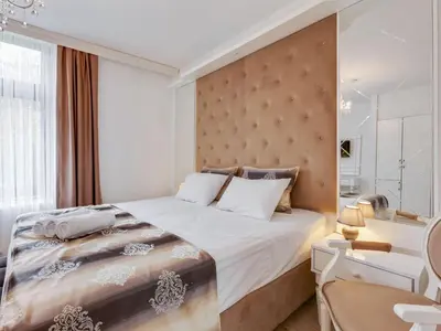 Ein Bett oder Betten in einem Zimmer der Unterkunft Oberhausen Quiet Corner