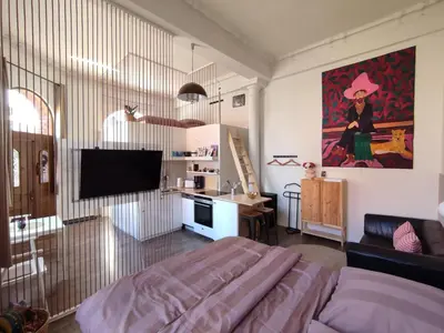 Küche/Küchenzeile in der Unterkunft Apartment 58- Ruhr Nah
