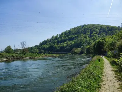 Naturlandschaft in der Nähe der Ferienwohnung