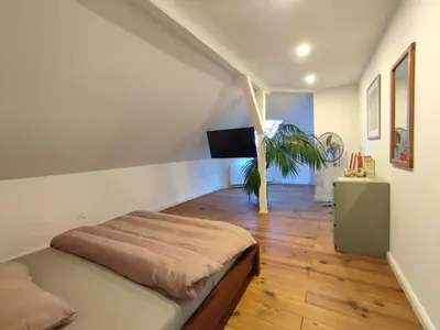 TV/Unterhaltungsangebot in der Unterkunft Apartment 58- Ruhr Nah