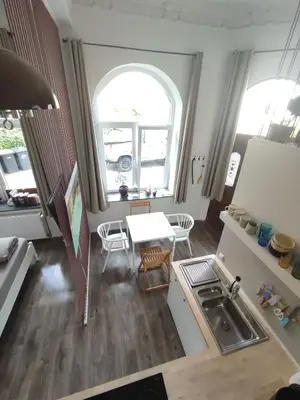 Küche/Küchenzeile in der Unterkunft Apartment 58- Ruhr Nah