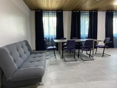 Ein Sitzbereich in der Unterkunft Kaiserswerth