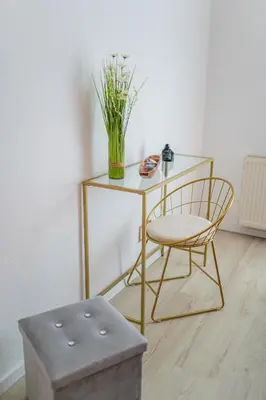 Grundriss der Unterkunft Golden Design Apartment, Zentral, Familie und Business, 1000 Mbit