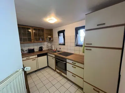 Küche/Küchenzeile in der Unterkunft Ferienwohnung in der Kulturhauptstadt