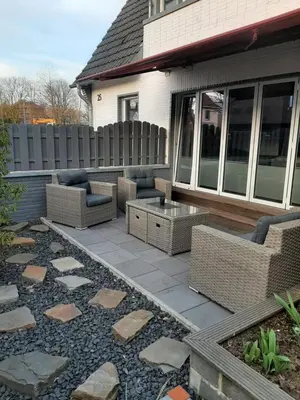 Ein Balkon oder eine Terrasse in der Unterkunft Fewo Relax Family