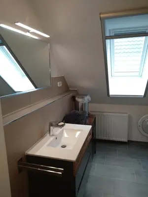 Ein Badezimmer in der Unterkunft Ruhige Nachbarschaft