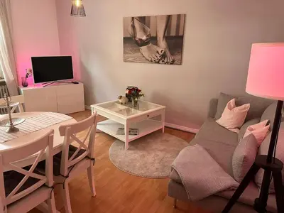 TV/Unterhaltungsangebot in der Unterkunft Wohnung in Wuppertal Elberfeld