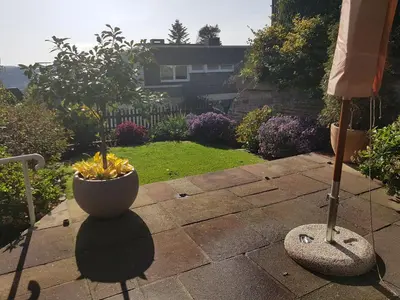 Ein Garten an der Unterkunft Haus Homann-Schneider, Apartment Stefan
