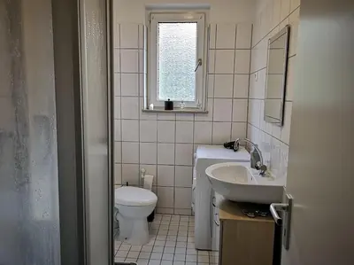 Ein Badezimmer in der Unterkunft POLAT Apartments 3