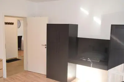 Küche/Küchenzeile in der Unterkunft Ruhrbetten
