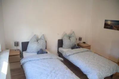 Ein Bett oder Betten in einem Zimmer der Unterkunft Ruhrbetten