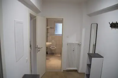 Ein Badezimmer in der Unterkunft Ruhrbetten