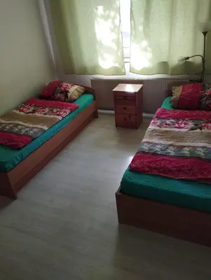 Ein Bett oder Betten in einem Zimmer der Unterkunft worker-flat