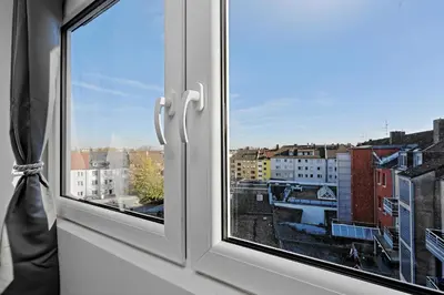 Ein Balkon oder eine Terrasse in der Unterkunft Stay&Dream - 75m² - Two Bedrooms - Kitchen - Netflix