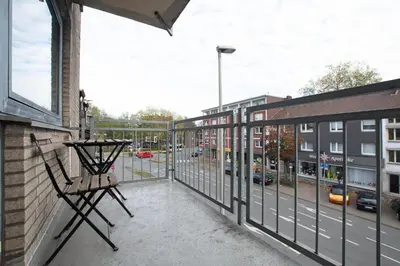 Ein Balkon oder eine Terrasse in der Unterkunft T&K Apartments-Comfortable 2 and 3 room apartments in Oberhausen