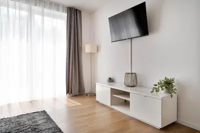 TV/Unterhaltungsangebot in der Unterkunft Apartments in the city center I home2share