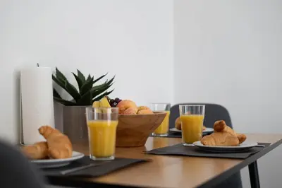Essen in der Ferienwohnung oder in der Nähe
