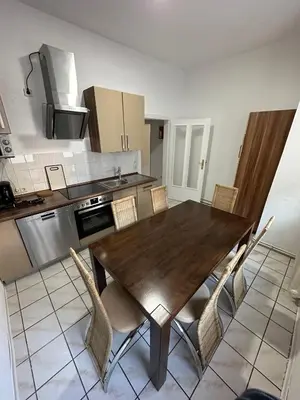 Küche/Küchenzeile in der Unterkunft Monteur Appartement for max 6 Guests near Hagen-City