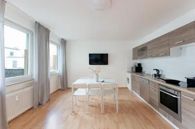 Küche/Küchenzeile in der Unterkunft T&K Apartments - 3 Room Apartment