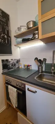 Küche/Küchenzeile in der Unterkunft 3 Schlafzimmer &Wohnküche