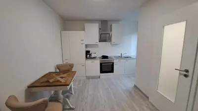 Küche/Küchenzeile in der Unterkunft Wohnung am Krankenhaus, Ruhr, Wasserbhf.