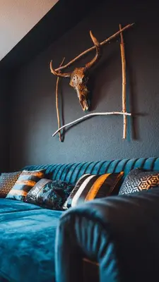 Ein Bett oder Betten in einem Zimmer der Unterkunft Love Cottage mit Whirlpool