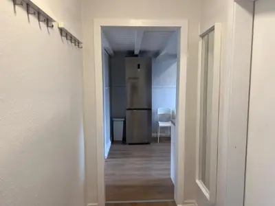Grundriss der Unterkunft Duisburg - 2 Schlafzimmer Monteurwohnung - Vollausgestattete Küche - WIFI