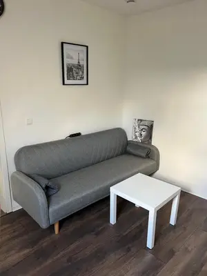 Ein Sitzbereich in der Unterkunft Ewald