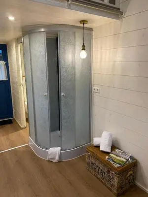 Grundriss der Unterkunft Tiny House Ems im PIER9 Tiny House Hotel