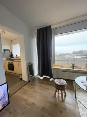 Küche/Küchenzeile in der Unterkunft Apartment mit schönem Ausblick
