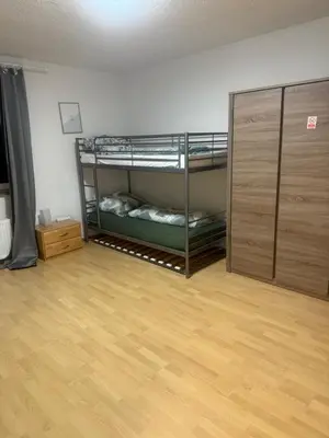 Ein Bett oder Betten in einem Zimmer der Unterkunft Appartement La Vie en Rose