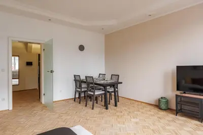 TV/Unterhaltungsangebot in der Unterkunft Design-Apartments Duisburg City - Küche, Smart-TV, Homeoffice - by Lott Living