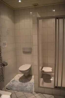 Ein Badezimmer in der Unterkunft Kreativhof Lehmberg
