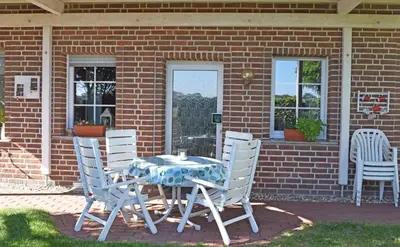 Ein Patio oder anderer Außenbereich in der Unterkunft Kreativhof Lehmberg