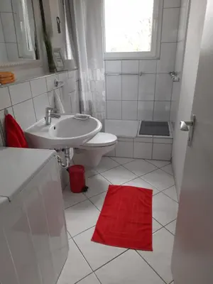 Ein Badezimmer in der Unterkunft Happy Living