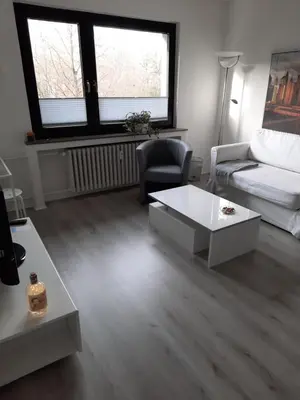 Ein Sitzbereich in der Unterkunft Happy Living
