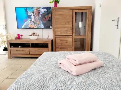 Grundriss der Unterkunft 2 Zimmer für 3-4 Person , Klima, Parkplatz