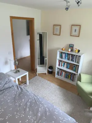 Ein Bett oder Betten in einem Zimmer der Unterkunft Apartment Isenbügel / Essen-Kettwig