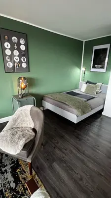 Ein Bett oder Betten in einem Zimmer der Unterkunft BOSTEL 54 - Apartment, Altstadt, Aufzug, Hunde willkommen