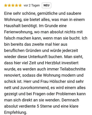 Grundriss der Unterkunft Ferienwohnung Hölscher