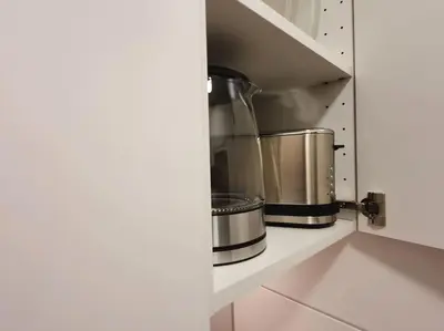 Küche/Küchenzeile in der Unterkunft Penthouse mit einzigartigem Blick über Essen