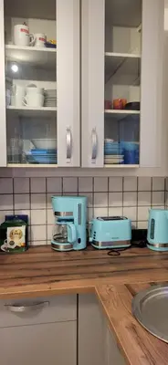 Küche/Küchenzeile in der Unterkunft Bergblick