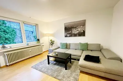 Grundriss der Unterkunft beautiful 2-room Apartment